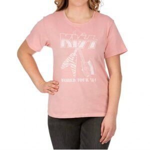 NWT Kiss Pink Band Tee